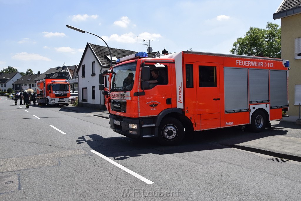 Feuer 1 Koeln Porz Grengel Waldstr P043.JPG - Miklos Laubert